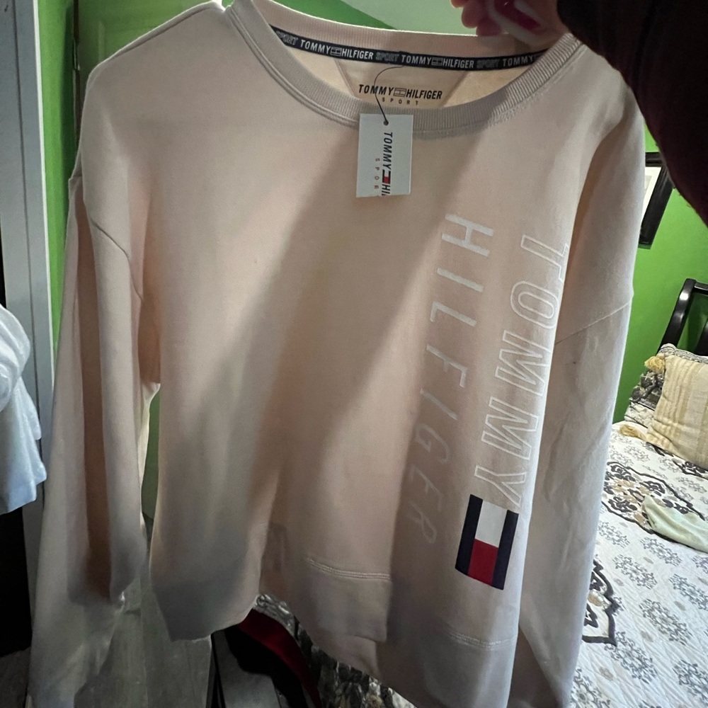 Tommy Hilfiger Light Tan Crewneck